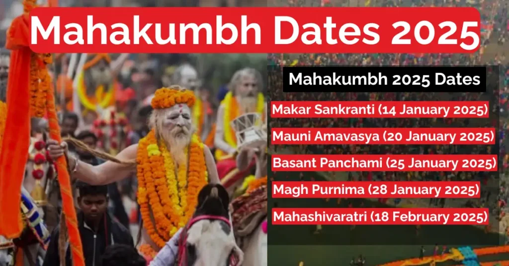 Mahakumbh Dates 2025