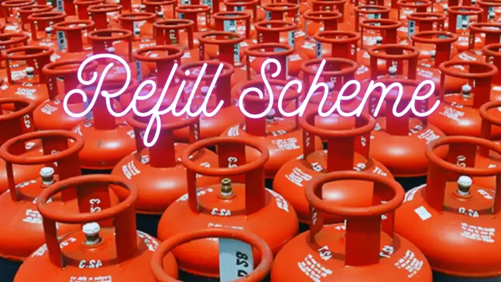 Free LPG cylinder under 1517 cooking gas refill scheme in India