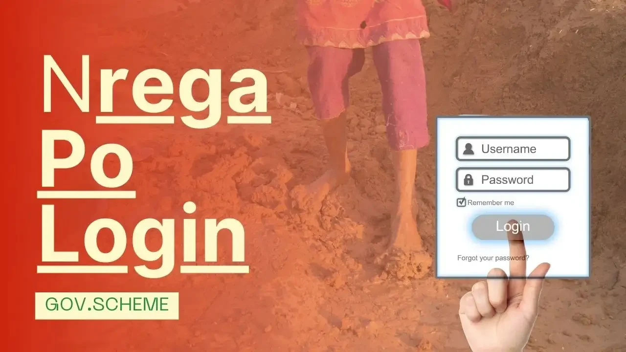NREGA PO Login portal for accessing government employment scheme services online.